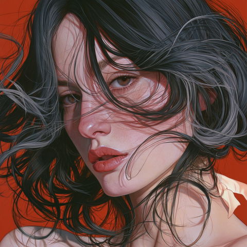 Sarah Joncas style (Painters), Midjourney V8.2