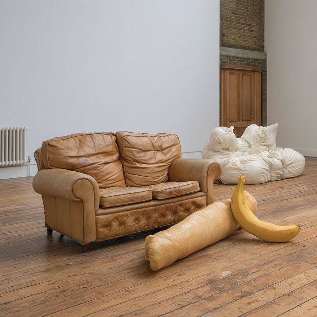 Sarah Lucas style, Midjourney V8.2, render 1 of 4