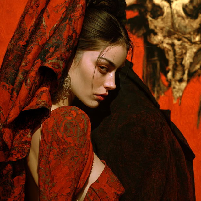 Saturno Butto style, Midjourney V8.2, render 3 of 4