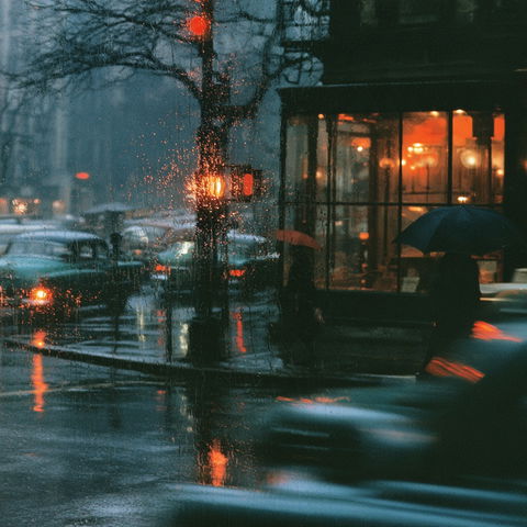 Saul Leiter style (Photographers), Midjourney V8.2