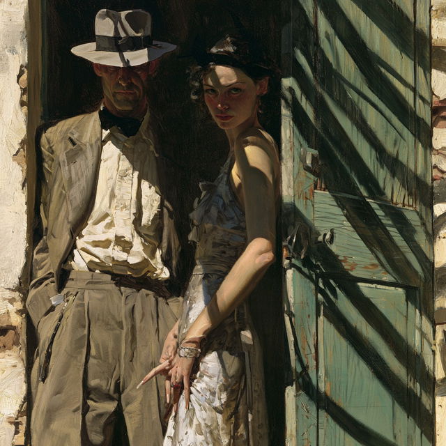 Saul Tepper style, Midjourney V8.2, render 2 of 4