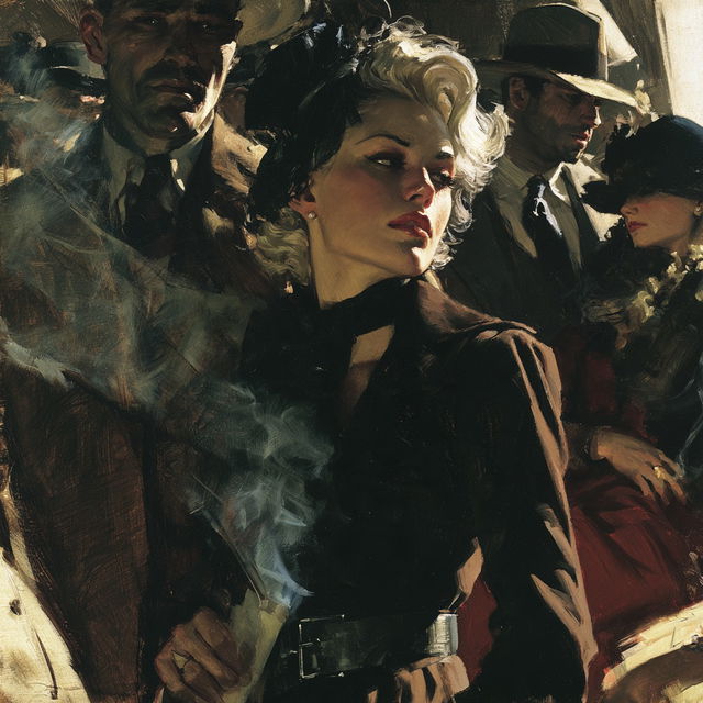 Saul Tepper style, Midjourney V8.2, render 1 of 4