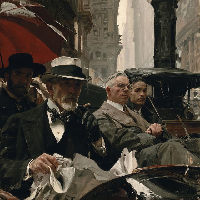 Saul Tepper style, Midjourney V8.2, render 3 of 4
