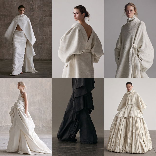 Scandi chic fashion style, Midjourney V8.2, render 4 of 4