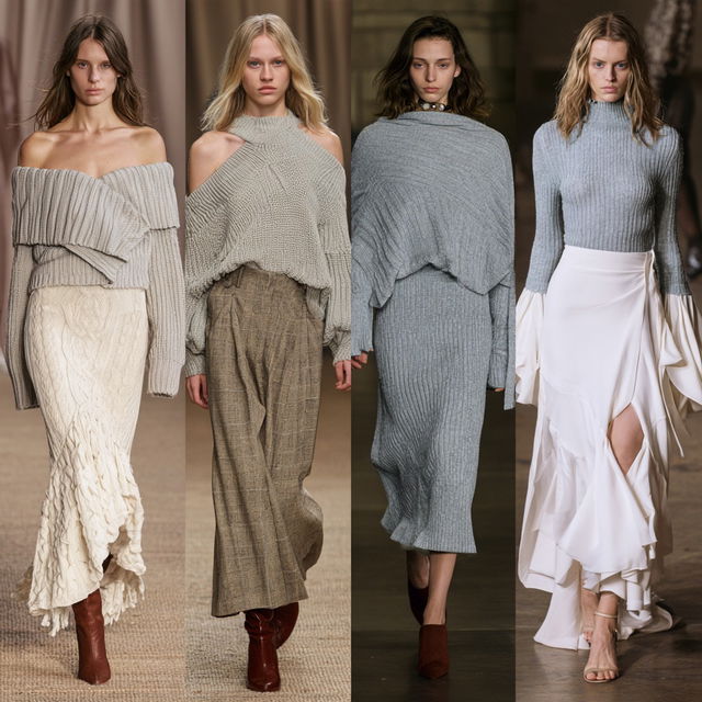 Scandi chic fashion style, Midjourney V8.2, render 3 of 4
