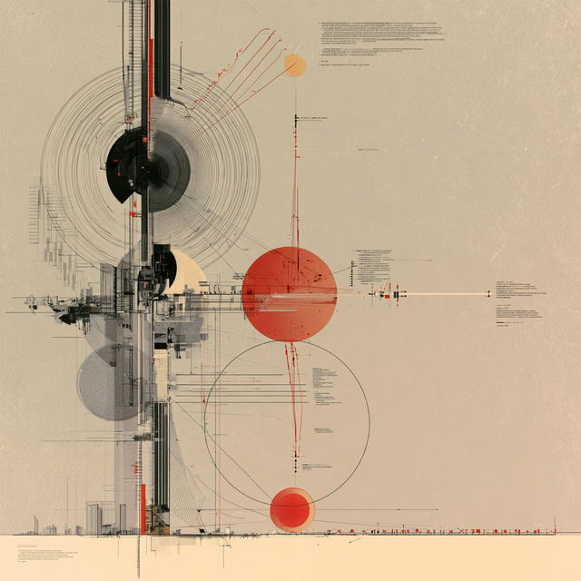 Schematic diagram style, Midjourney V8.2, render 3 of 4