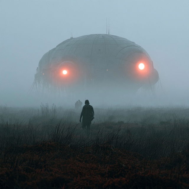 Sci-fi movie style, Midjourney V8.2, render 2 of 4