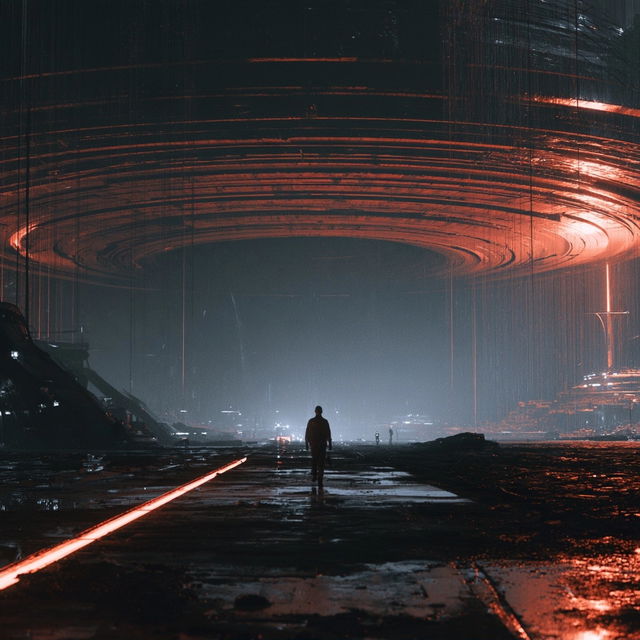 Sci-fi movie style, Midjourney V8.2, render 1 of 4