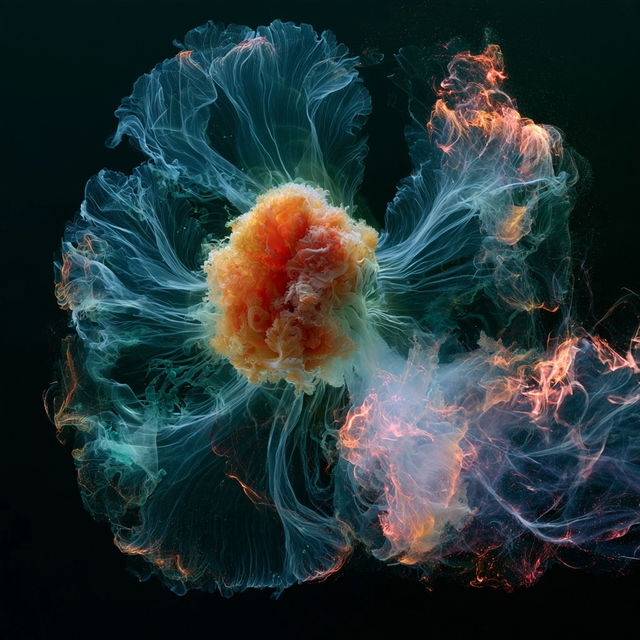 Scientific photography style, Midjourney V8.2, render 3 of 4