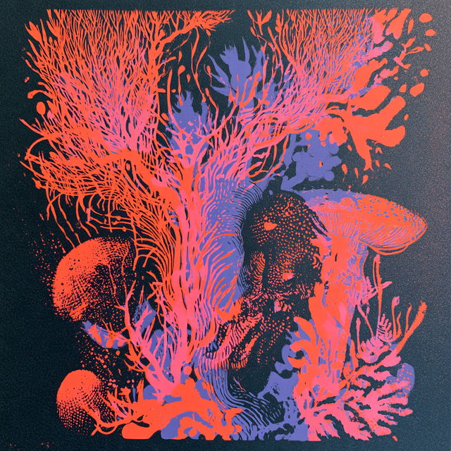 Screenprint style, Midjourney V8.2, render 1 of 4