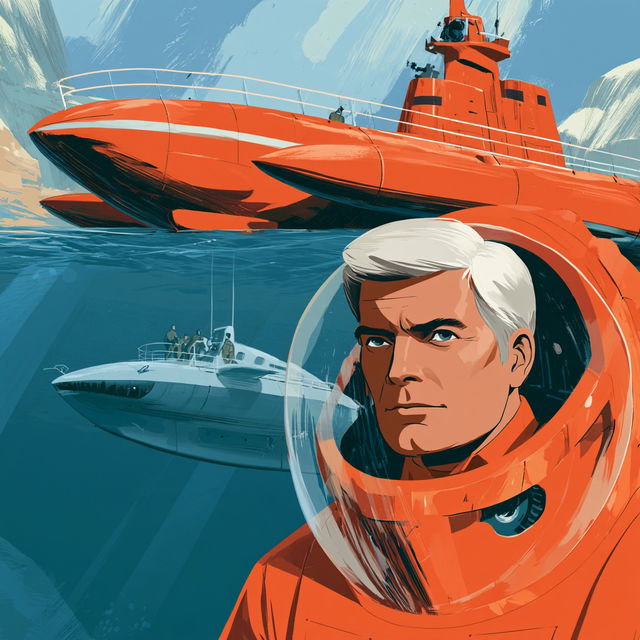 Sealab 2021 style, Midjourney V8.2, render 4 of 4