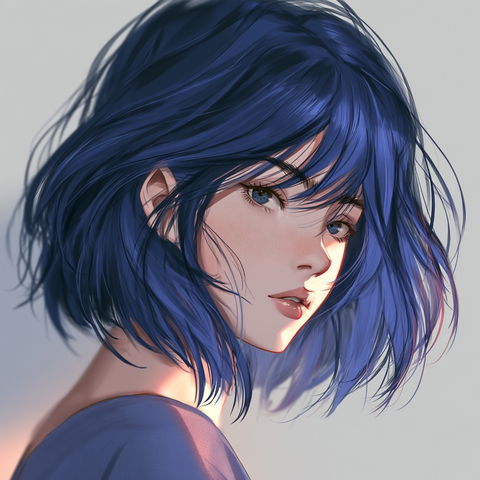 Semi-realistic anime style style (Genres), Midjourney V8.2
