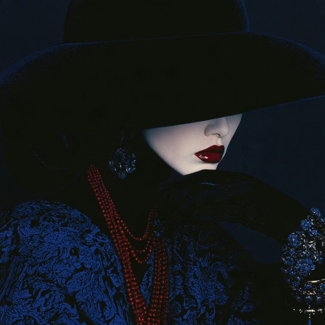 Serge Lutens style, Midjourney V8.2, render 4 of 4