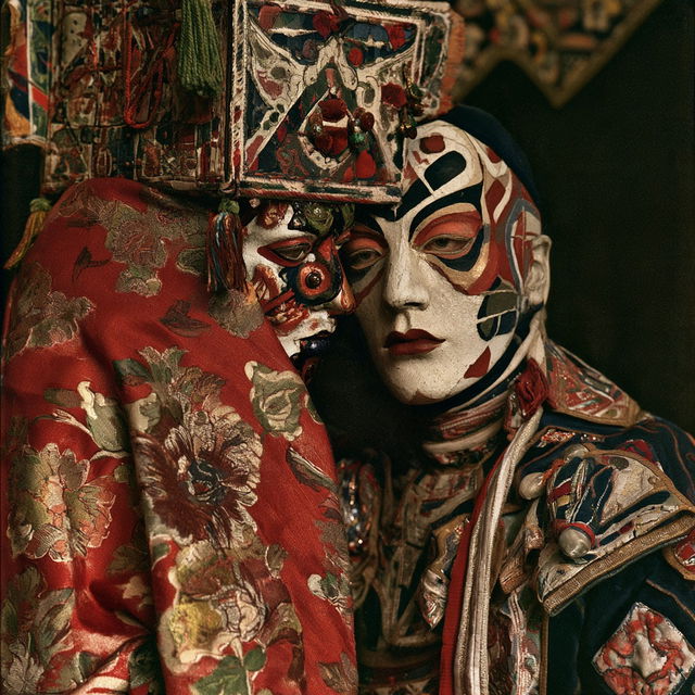 Sergei Diaghilev style, Midjourney V8.2, render 4 of 4