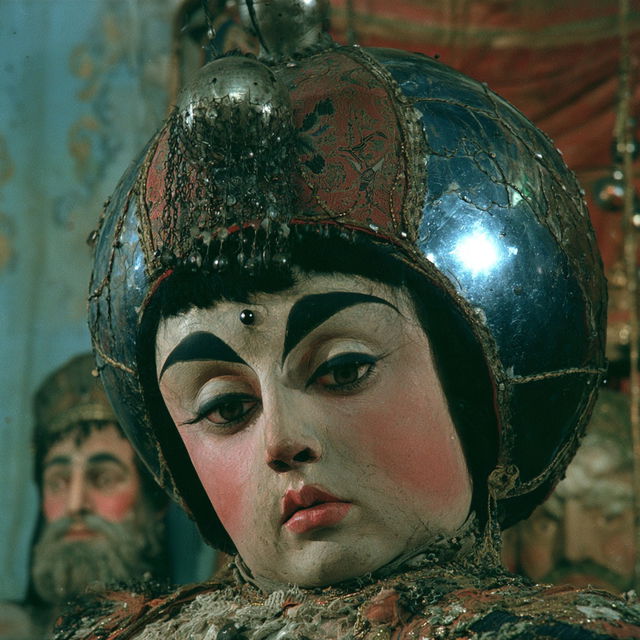 Sergei Parajanov style, Midjourney V8.2, render 3 of 4