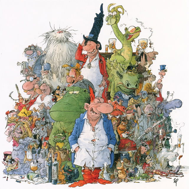 Sergio Aragones style, Midjourney V8.2, render 3 of 4