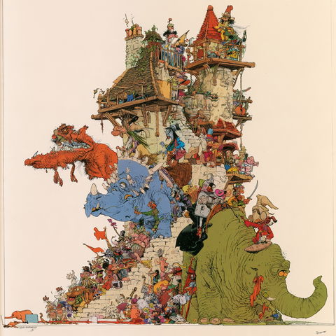 Sergio Aragones style (Illustrators), Midjourney V8.2