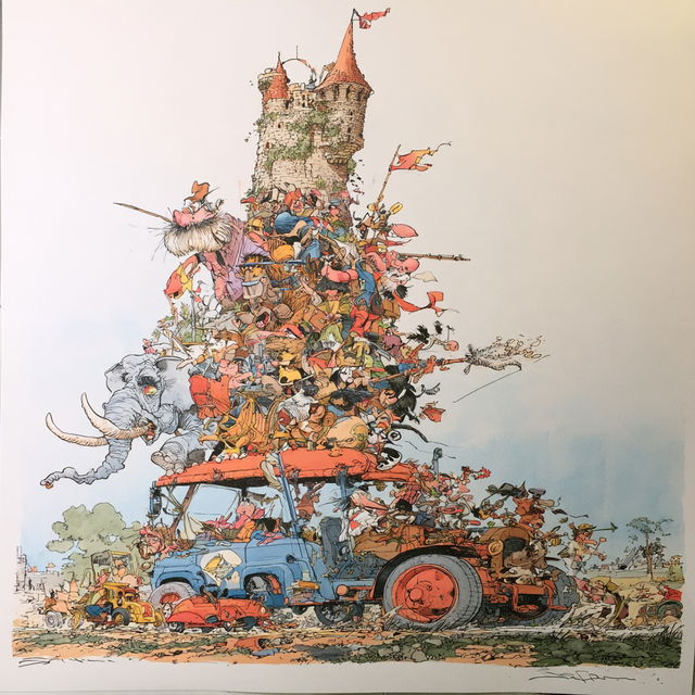 Sergio Aragones style, Midjourney V8.2, render 4 of 4