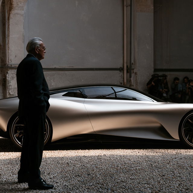 Sergio Pininfarina style, Midjourney V8.2, render 2 of 4