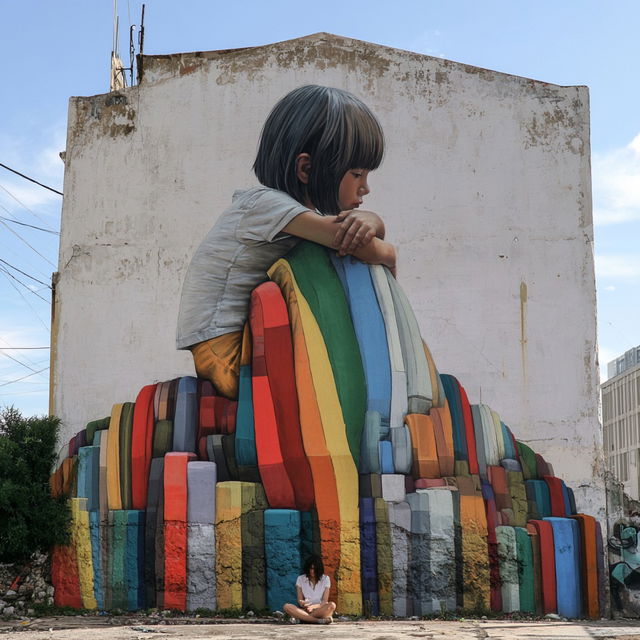 Seth Globepainter style, Midjourney V8.2, render 2 of 4