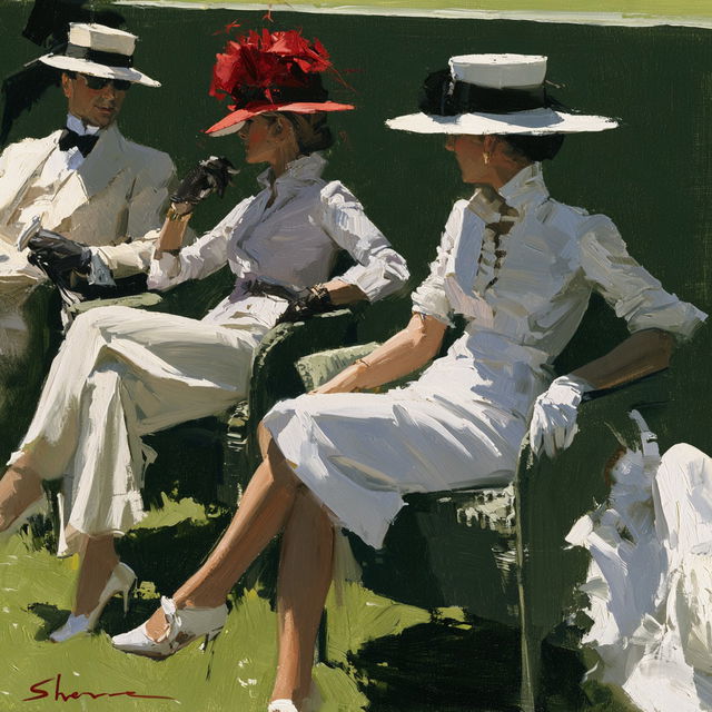 Sherree Valentine-Daines style, Midjourney V8.2, render 2 of 4