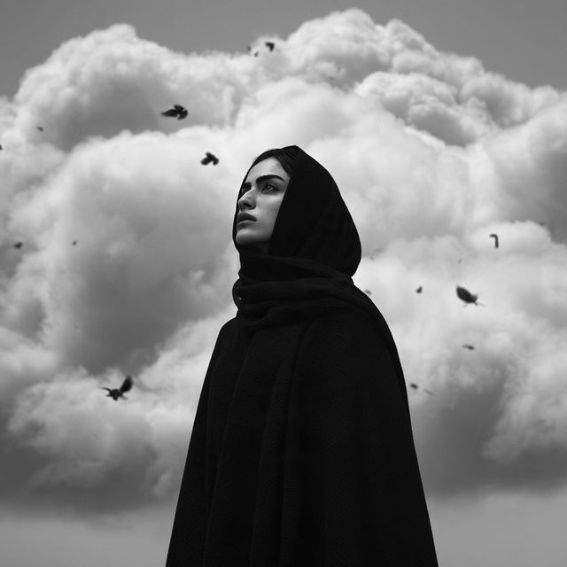 Sherry Akrami style, Midjourney V8.2, render 2 of 4
