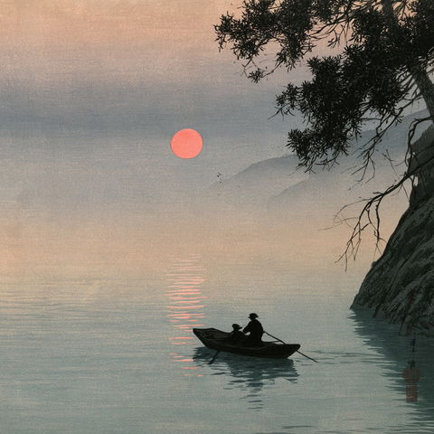 Shin hanga style (Genres), Midjourney V8.2