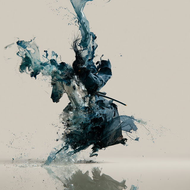 Shinichi Maruyama style, Midjourney V8.2, render 2 of 4