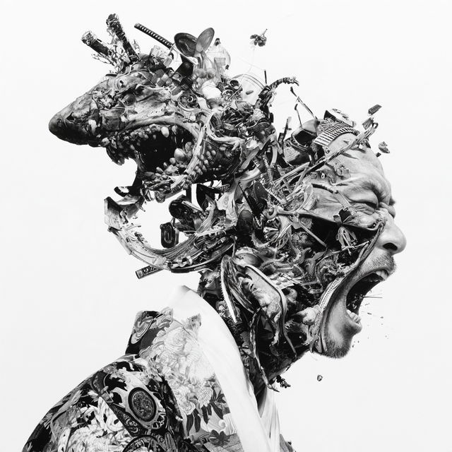 Shohei Otomo style, Midjourney V8.2, render 3 of 4