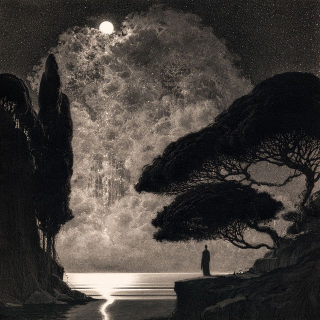 Sidney Sime style, Midjourney V8.2, render 4 of 4
