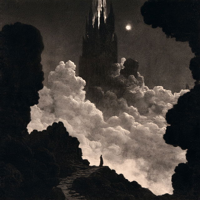 Sidney Sime style, Midjourney V8.2, render 1 of 4