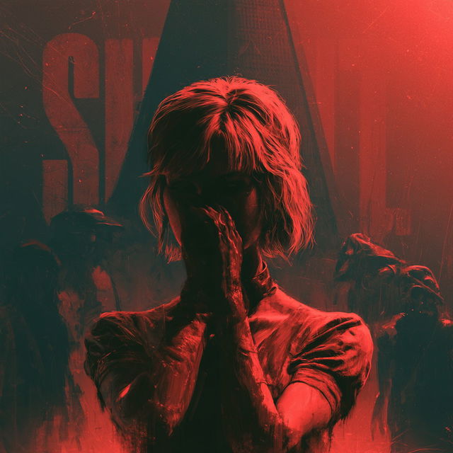Silent Hill style, Midjourney V8.2, render 2 of 4