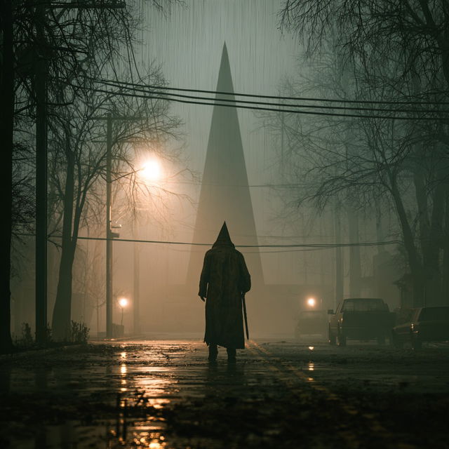 Silent Hill style, Midjourney V8.2, render 3 of 4