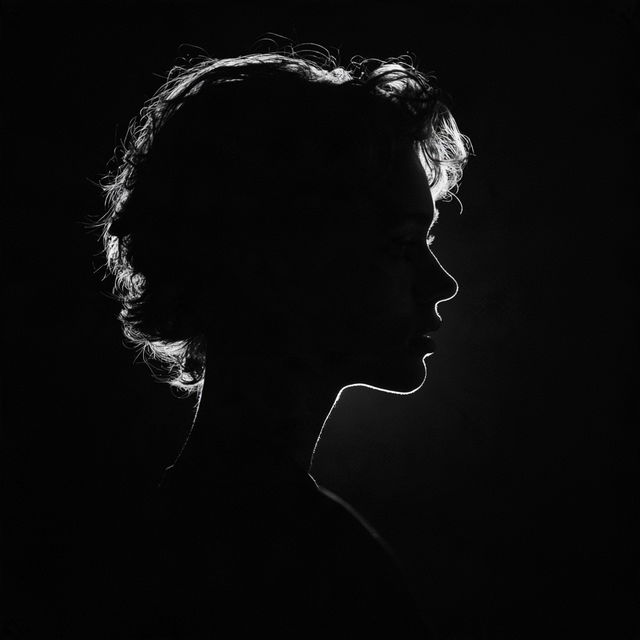 Silhouette style, Midjourney V8.2, render 1 of 4