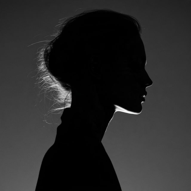 Silhouette style, Midjourney V8.2, render 4 of 4