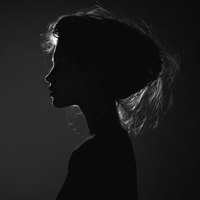 Silhouette style, Midjourney V8.2, render 3 of 4
