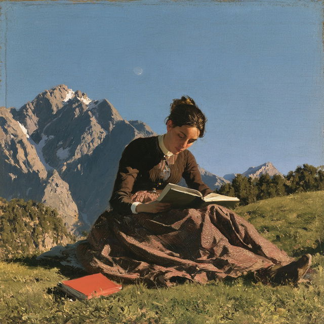 Silvestro Lega style, Midjourney V8.2, render 4 of 4