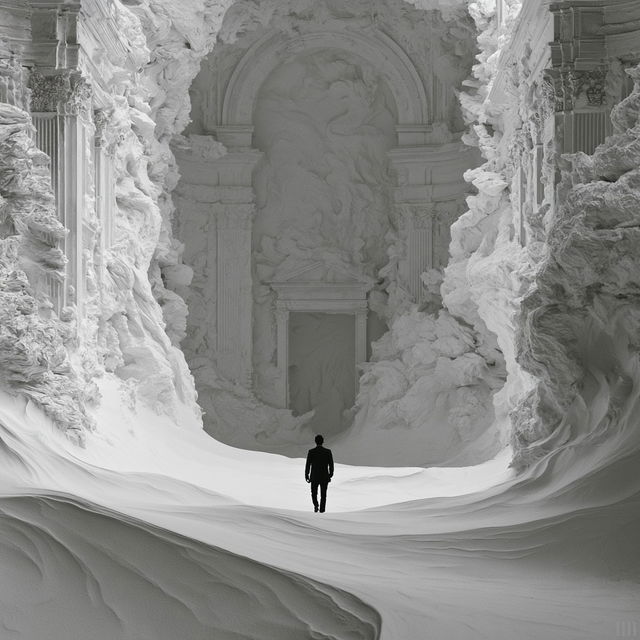 Simon Schubert style, Midjourney V8.2, render 4 of 4