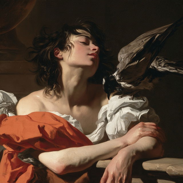Simon Vouet style, Midjourney V8.2, render 2 of 4