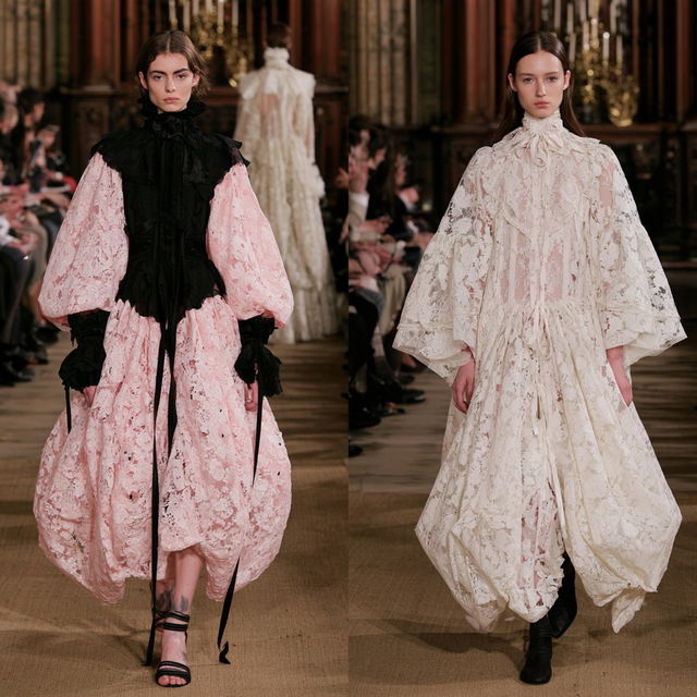 Simone Rocha style, Midjourney V8.2, render 4 of 4