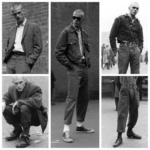 Skinhead fashion style (Genres), Midjourney V8.2