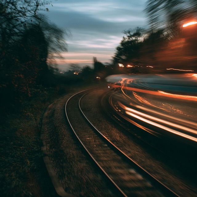 Slow shutter speed style, Midjourney V8.2, render 3 of 4