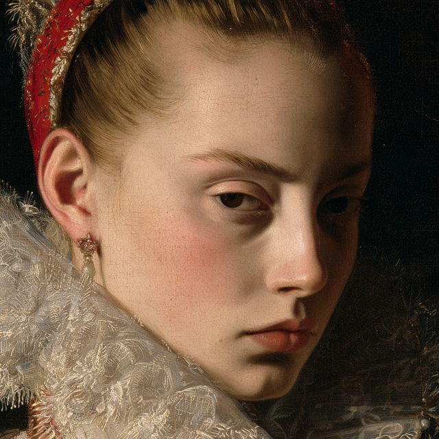 Sofonisba Anguissola style, Midjourney V8.2, render 2 of 4