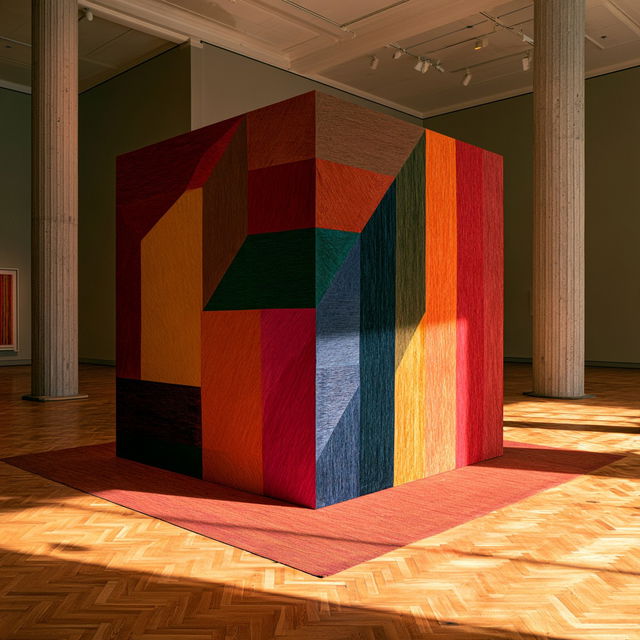 Sol LeWitt style, Midjourney V8.2, render 1 of 4
