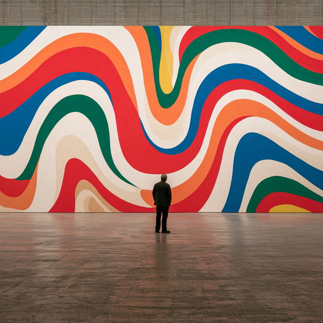 Sol LeWitt style, Midjourney V8.2, render 3 of 4