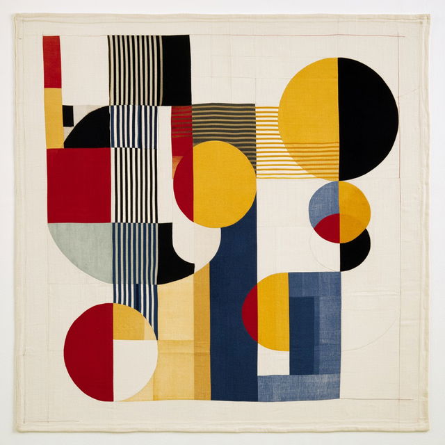 Sophie Taeuber-Arp style, Midjourney V8.2, render 4 of 4