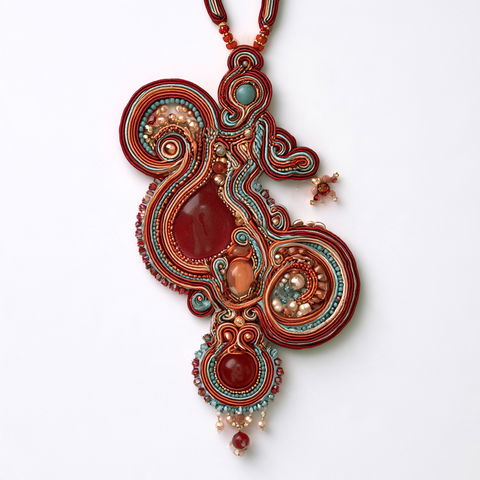 Soutache style (Techniques), Midjourney V8.2