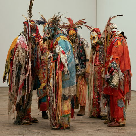 Spartacus Chetwynd style (Sculptors), Midjourney V8.2