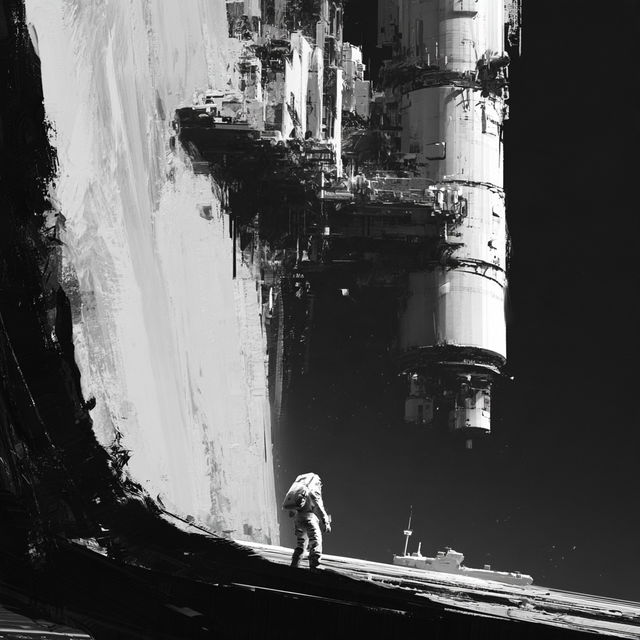 Sparth style, Midjourney V8.2, render 3 of 4