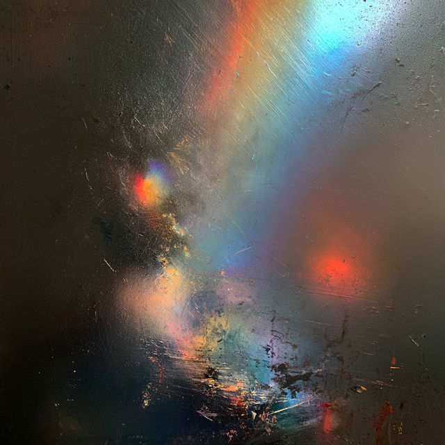 Spectral texture style, Midjourney V8.2, render 1 of 4